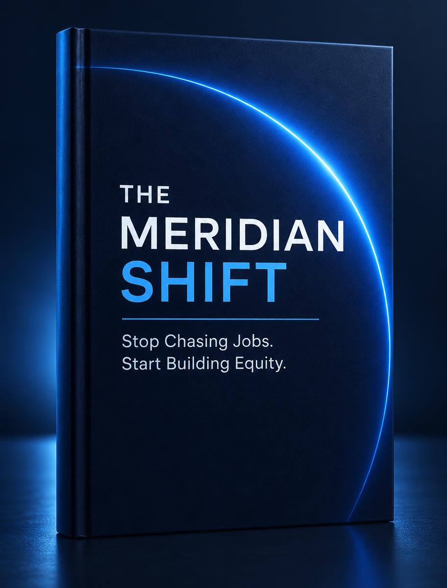 The Meridian Shift hardcover book